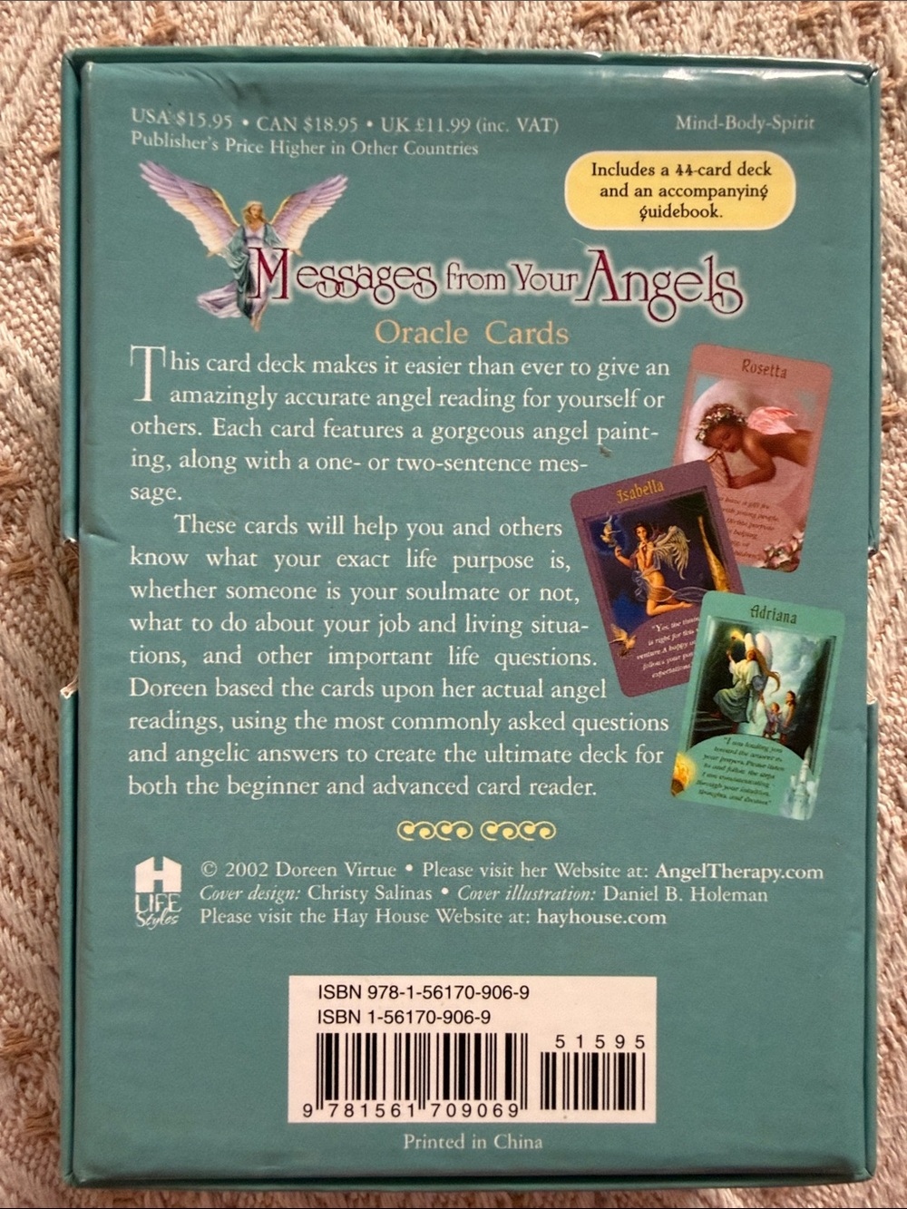 Messages from your angels oracle cards Doreen virtue phd - Picture 2 of 3